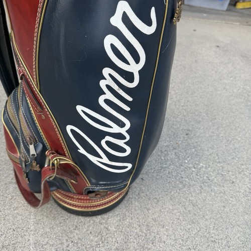Classic Arnold Palmer Golf Bag ProGroup Hot-Z Full Size Carry Bag Vintage - Picture 7 of 15