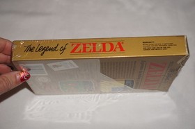Legend of Zelda (Nintendo NES) Completo en Caja con Puntas CIB