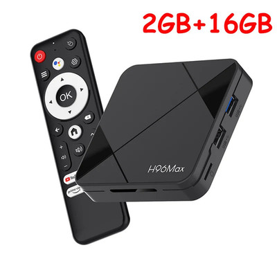 Android TV Box H96 Max RK3518 TV Box 4K Ultra HD Voice Assistant Streaming Media