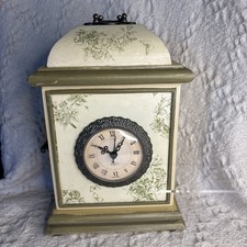 Vintage Von Pok And Chang Mantel Clock With H...