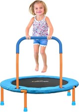 Mini trampol n de 36" para ni os de 2 a 6 a os, para interiores y exteriores NEW