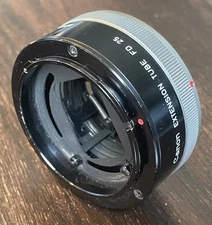 CANON EXTENSION TUBE FD 25  For Macro Photography.