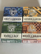 LIMITED EDITION SET OF 4 HARRY POTTER THEMED SOAPS BY DR SQUATCH 5 OZ EACH