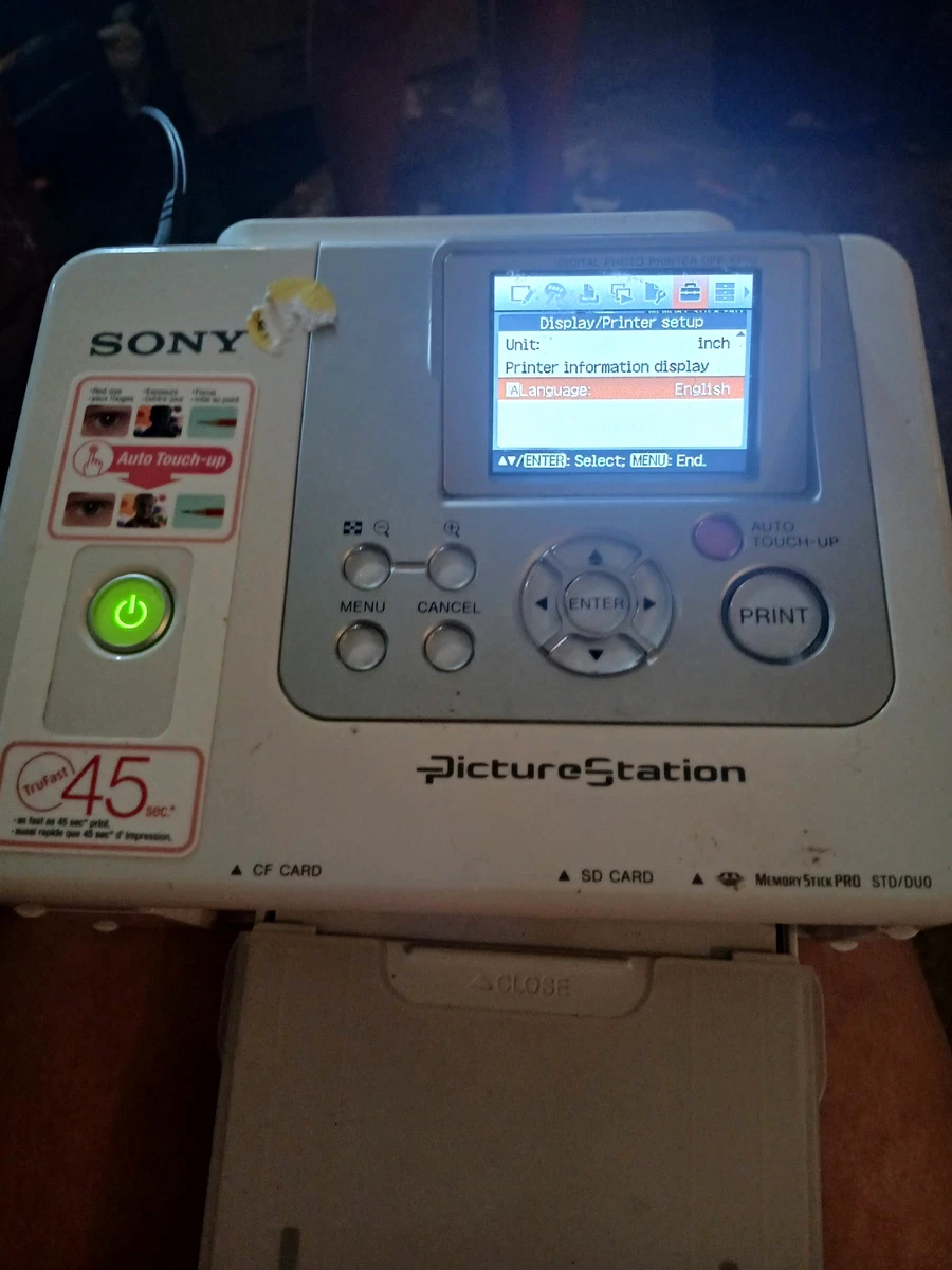 Sony Dye Sublimation Digital Photo Printer Computer Printers for