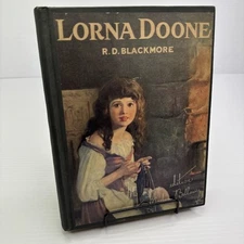 Lorna Doone R. D. Blackmore 1922 Illustr Madge Bellamy Edition Milton Bradley Co