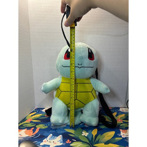 Mochila de peluche Pokemon Squirtle muñeca de juguete de peluche - Imagen 3 de 11