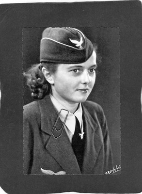 Tc20) Photo Pretty Flash Girl News Helper Air Force.