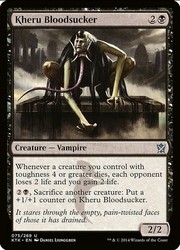 Kheru Bloodsucker 75/269 Khans of Tarkir Uncommon