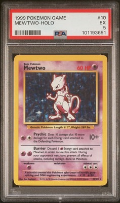 mewtwo holographic card 1999 1st Edition Shadowless - Perfect Gift for kids or Poke fans - NOT real just for show - Proxy NOT replica including damage 1999 Pokemon Mewtwo Holo Base