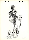 LMPE39 Original Keybook File Photo ERNST DRYDEN COSTUME DESIGN FOR MAE WEST — photo 1