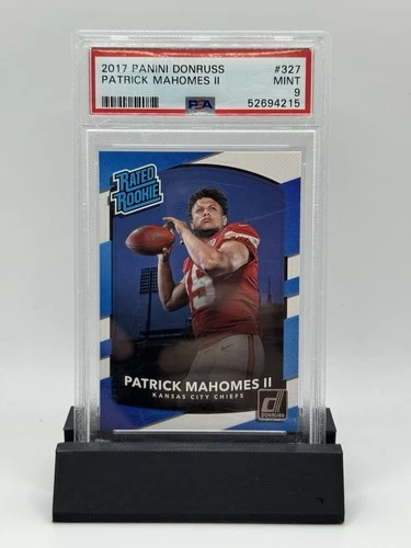 2017 Donruss Patrick Mahomes RC #327 PSA 9