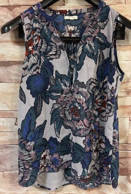 Maurices Multi-Color Sleeveless Blouse. Size: Medium.