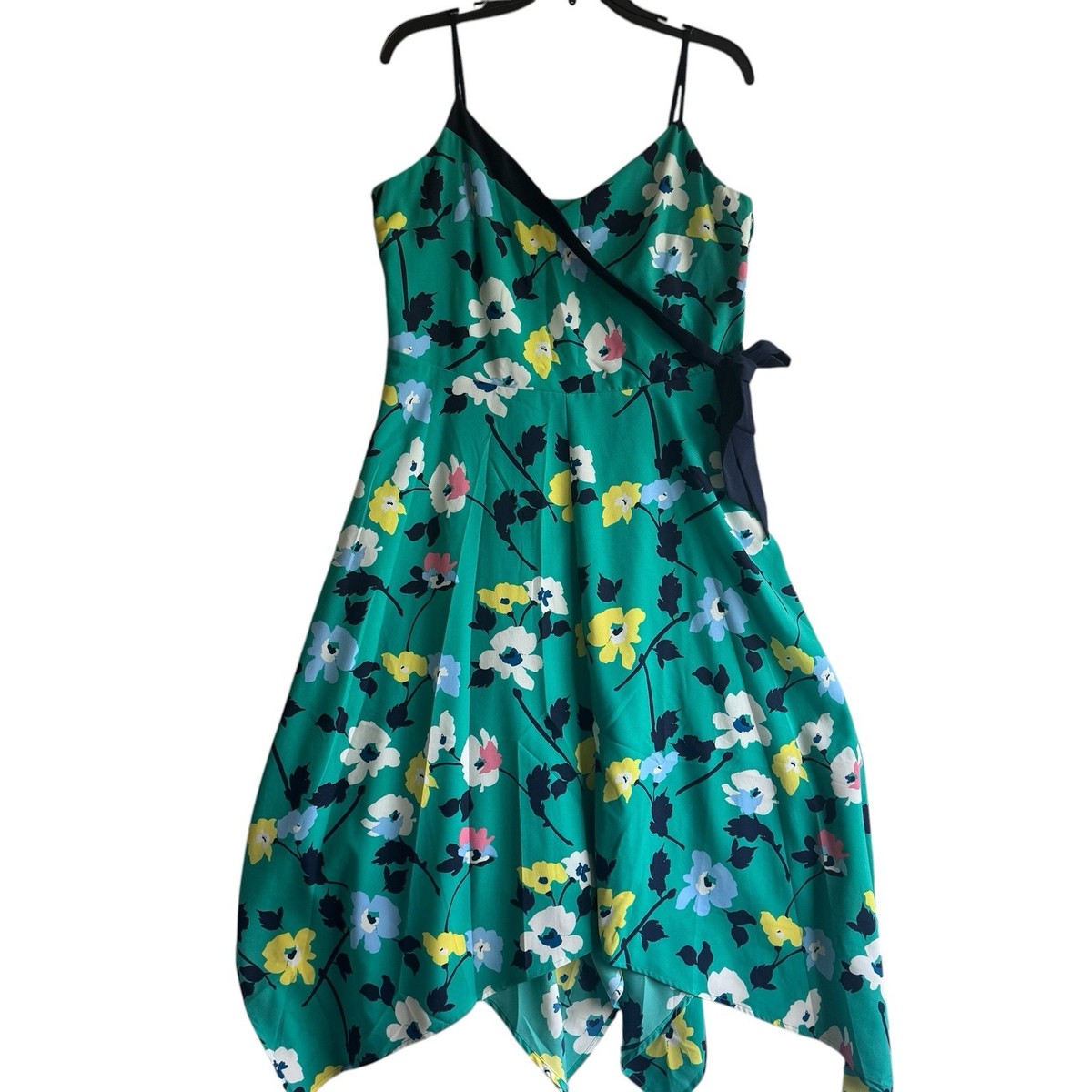 Banana Republic Floral Dress Sleeveless Silky Garden Party Long Art Size 12  Midi | eBay