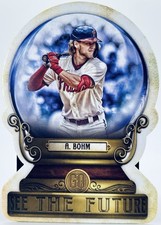 2022 Topps Gypsy Queen Alec Bohm Crystal Gazing Die-Cut #CG-8 Phillies
