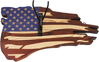 #ad #ad European Mount Skull Hanger USA Flag Decor Hooker Pedestal Deer Antler Moun... $33.90