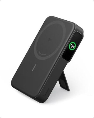  MagGo Power Bank, Qi2 Certified 15W Ultra-Fast MagSafe-Compatible Black