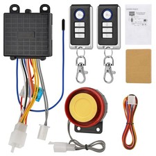 Motorcycle Anti-Theft Alarm Security System,Control Engine Start Bike Anti-Hi...