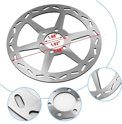 Upgraded Mini Bike Hydraulic Disc Brake Kit For Baja DB30 Doodle Bug Blitz Bug - Foto 6 di 10
