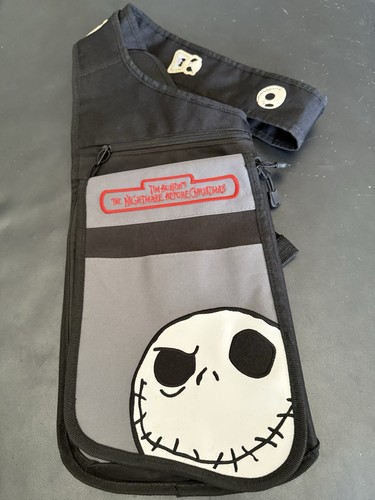 Disney Tim Burton The Nightmare Before Christmas Jack Skellington Cross Body Bag - Picture 8 of 13