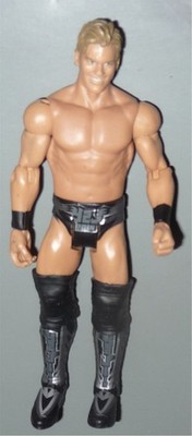 CHRIS JERICHO Black Trunks WWE Mattel Basic Then Now Forever Action Figure Loose