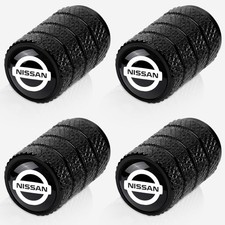4pcs Tire Valve Stem Caps Compatible With Nissan Series Stem Cap Universal Car