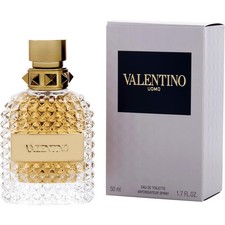 VALENTINO UOMO BY VALENTINO-EDT-SPRAY-1.7 OZ-50 ML-AUTHENTIC-MADE IN FRANCE