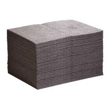 Pig Mat203 Sorbent Pad, 22 Gal, 15 In X 20 In, Universal, Gray, Polypropylene