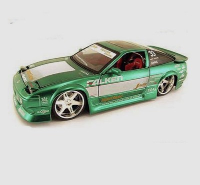 READ DESCRIPTION ISO Jada Toys Nissan 240SX Import Racer Falken