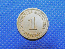 Deutsches Reich Kaiserreich 1 Pfennig 1894 E , vz