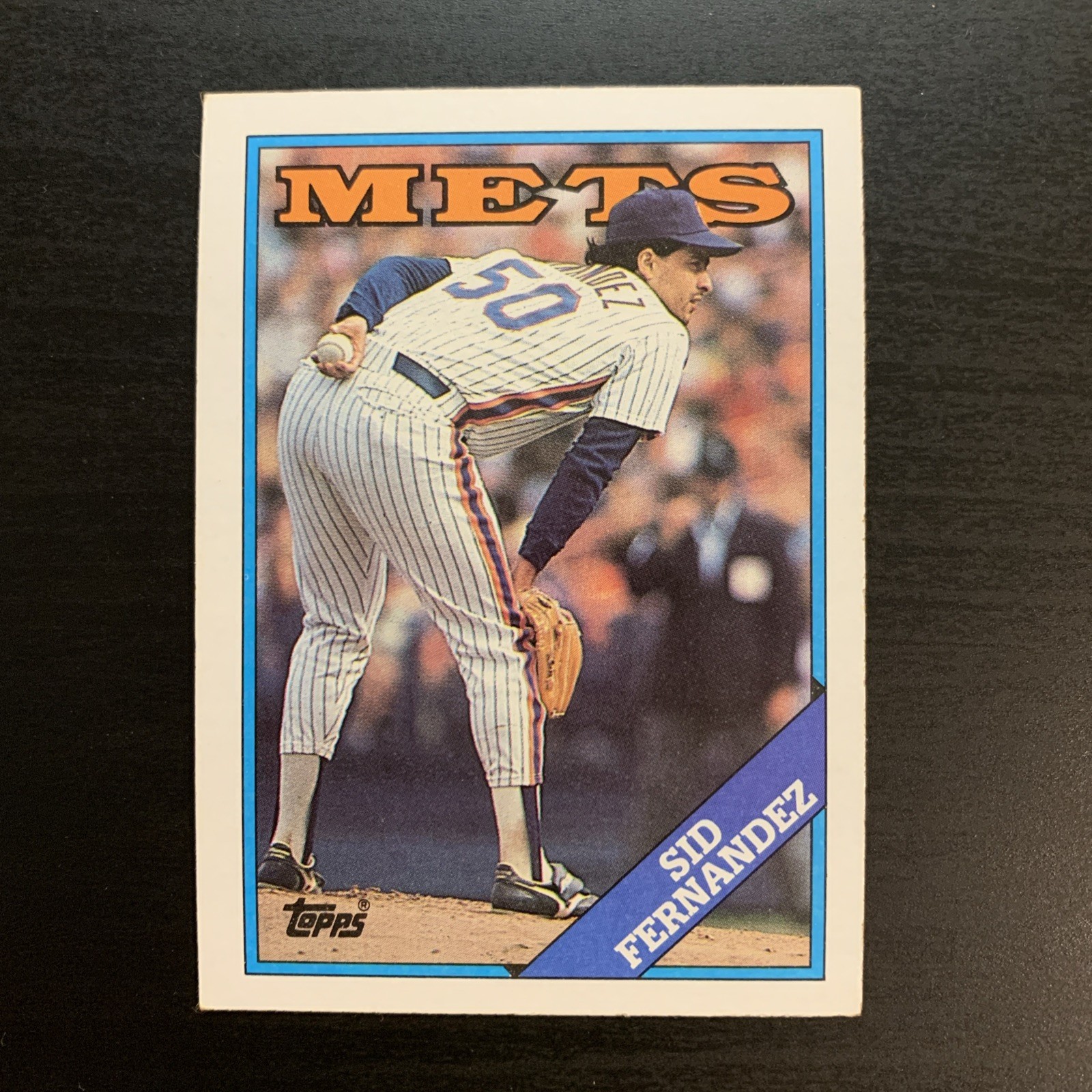 1988 Topps #30 Sid Fernandez Mets