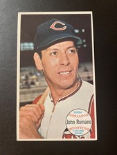 1964 TOPPS GIANTS #59 JOHN ROMANO CLEVELAND INDIANS EX/EX+ CONDITION