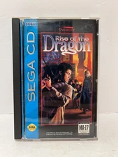 SEGA CD - Rise of the Dragon - Complete/CIB w/ Reg Card - Tested