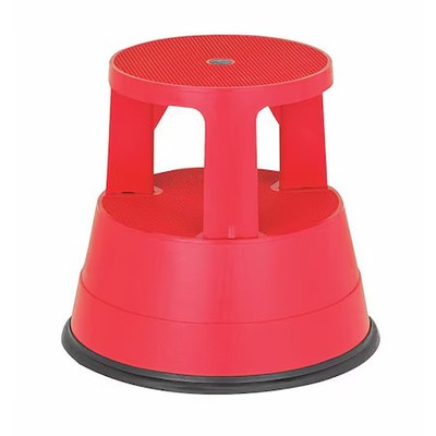 Xtend + Climb 961 Round Office Stool, 2 Steps, 300 Lb Load Capacity, 15 In