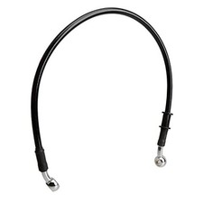 Motorcycle Brake Line/19.7" Universal Hydraulic Clutch Oil Pipe, 50cm Black