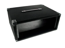 PROCRAFT 4U 16" Deep Rack Case in Black Carpet Wrap - Top Handle w/ Rack Screws
