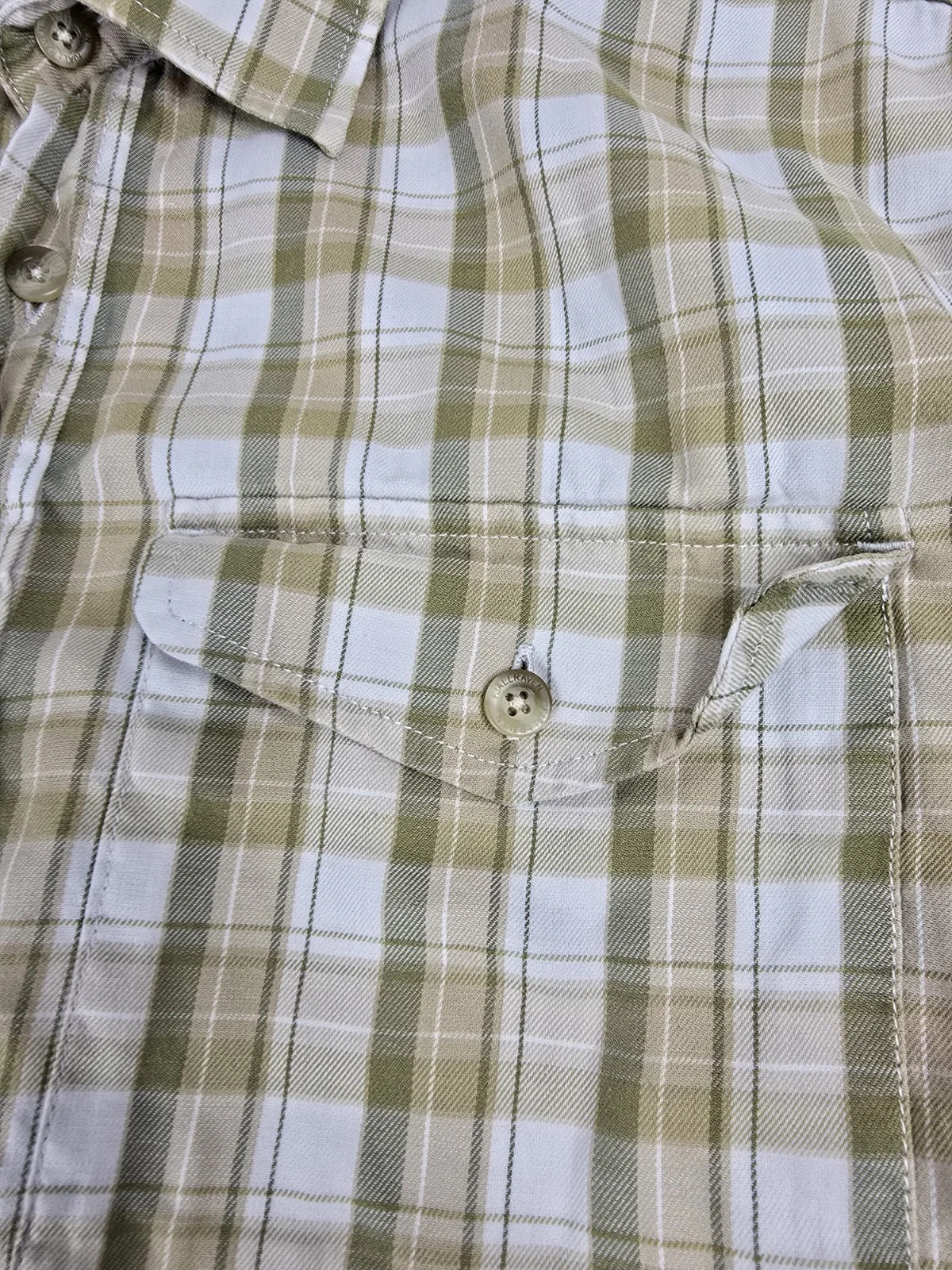 fjallraven button up plaid short sleeve shirt