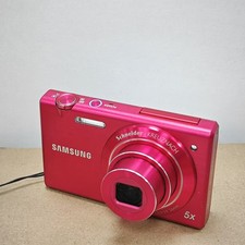 Red Samsung MV800 16.1MP Digital Camera 8x Optical Zoom Flip Out Touch Screen