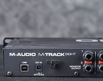 M-Audio M-Track Eight USB Audio Interface – 8 Mic Preamps – Tested