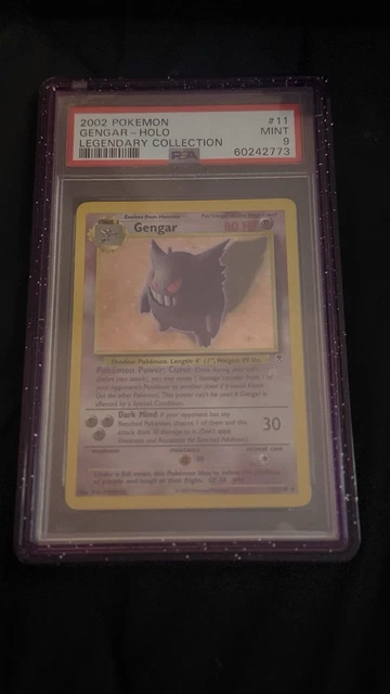 2002 Pokemon Legendary Collection Gengar Holo 11/110 PSA 9 💫 