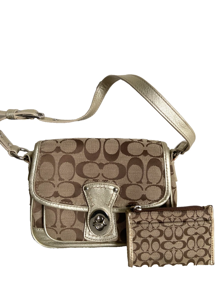 Coach Penny Shoulder Bags Turn Lock Handbags for Women for sale | eBay