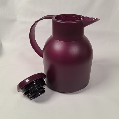 EMSA Samba 1 L/33.8oz. Carafte (Emja) 505490, Transparent Eggplant 