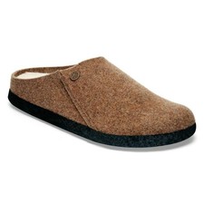 Birkenstock Zermatt Shearling Slippers Toffee Melange US 6 EUR 37 Narrow NIB