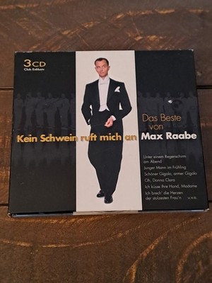 Das Beste von Max Raabe - Kein Schwein ruft mich an 3CD Club Exklusiv