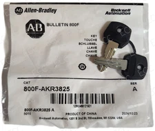 New Allen Bradley 800F-AKR3825 | (2) keys per bag