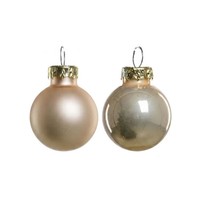 Trendline Weihnachtskugeln Aus Glas Ø 2,5 Cm Champagner 24 StüCk Christbaum- &