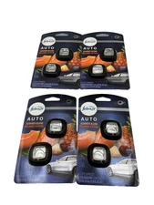 (4) 2 Packs Febreze Auto (Summer Blend) Car Vent Clip Air Freshener | 2mL