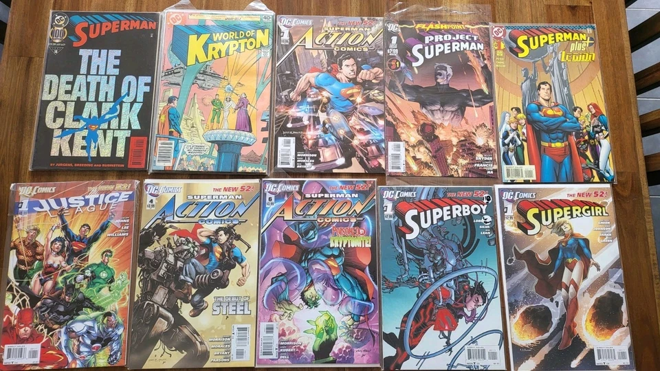 Superman Dc Comics Bulk Mixed Lot 135 Comics - image 3 of 4