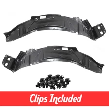 Front Fender Liner Set w/ Clips For 2002-2004 Acura RSX AC1248105 AC1249105