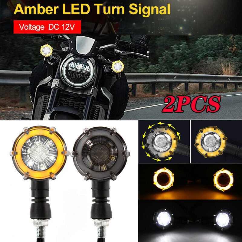 Luces LED de señalización de giro para Suzuki Intruder Volusia VS VL 700 750 800 1400 1500 Foto 2 de 4