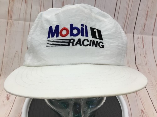 Mobile 1 Racing Hat Cap Vintage white 